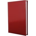 Užrašų knyga FLASH, EconoMix, A5, 160 lapų, 65gsm, langeliais, raudonos sp. viršelis