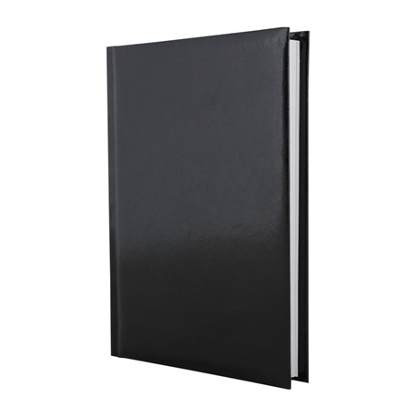 Užrašų knyga FLASH, EconoMix, A5, 160 lapų, 65gsm, langeliais, juodos sp. viršelis