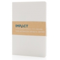 Užrašų knyga IMPACT, XD COLLECTION, A5, 60 lapų, 58gsm, linija, akmens dulkių popierius, minkštas baltos sp. viršelis