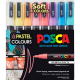 Markerių rinkinys POSCA PC-3M SOFT Color, 8 vnt.